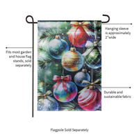 ‘Holiday Ornaments’ Decorative Flag