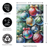 ‘Holiday Ornaments’ Decorative Flag