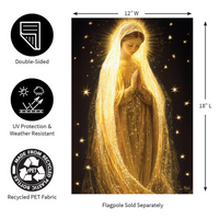 ‘Radiant Mary’ Decorative Flag