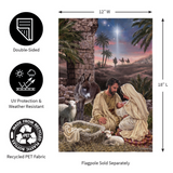 ‘Brilliant Nativity’ Decorative Flag
