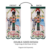 ‘Nutcracker Christmas’ Decorative Banner Flag