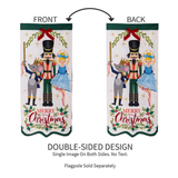 ‘Nutcracker Christmas’ Decorative Banner Flag