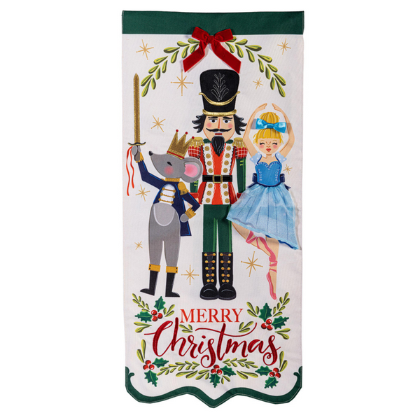 ‘Nutcracker Christmas’ Decorative Banner Flag