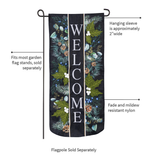 ‘Winter Foliage Welcome’ Decorative Banner Flag