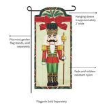 ‘Deck the Halls Nutcracker’ Decorative Banner Flag