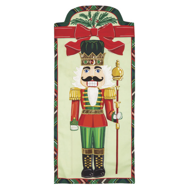 ‘Deck the Halls Nutcracker’ Decorative Banner Flag