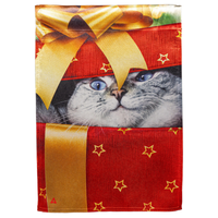 ‘Gift Cat’ Decorative Flag