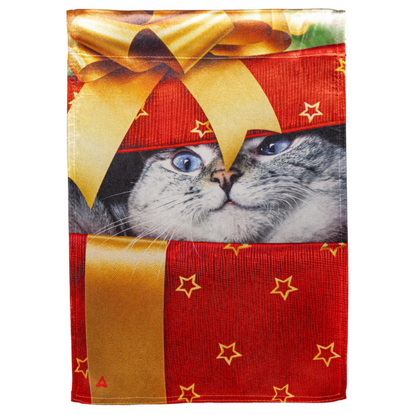 ‘Gift Cat’ Decorative Flag