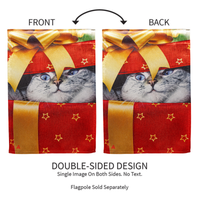 ‘Gift Cat’ Decorative Flag