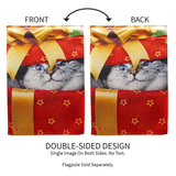 ‘Gift Cat’ Decorative Flag