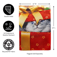 ‘Gift Cat’ Decorative Flag