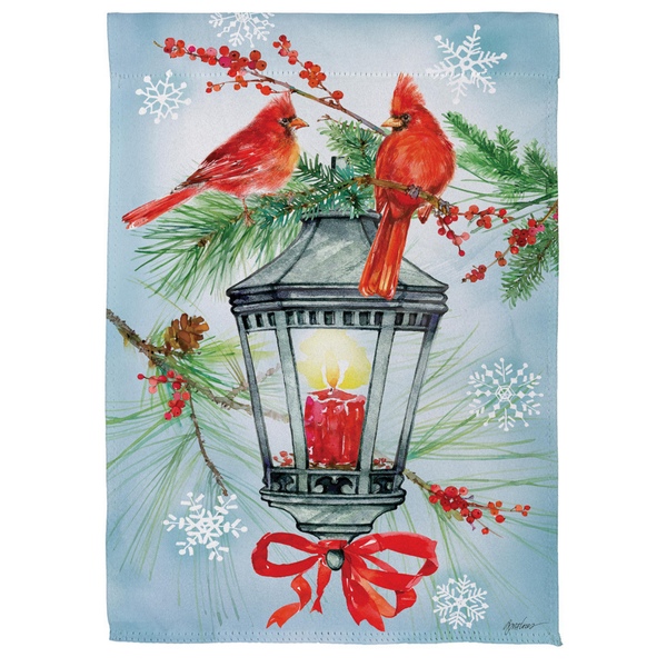 ‘Cardinal Lantern’ Decorative Flag