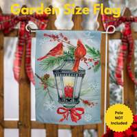 ‘Cardinal Lantern’ Decorative Flag