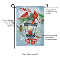 ‘Cardinal Lantern’ Decorative Flag