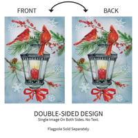 ‘Cardinal Lantern’ Decorative Flag