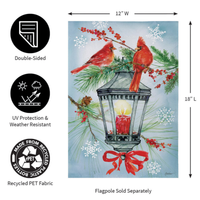 ‘Cardinal Lantern’ Decorative Flag