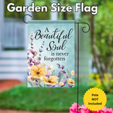 CARSON Decorative Flag, ‘Never Forgotten’
