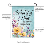 CARSON Decorative Flag, ‘Never Forgotten’