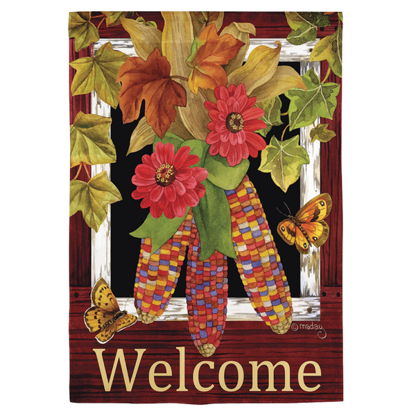 ‘Fall Corn’ Decorative Flag