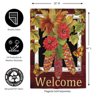 ‘Fall Corn’ Decorative Flag