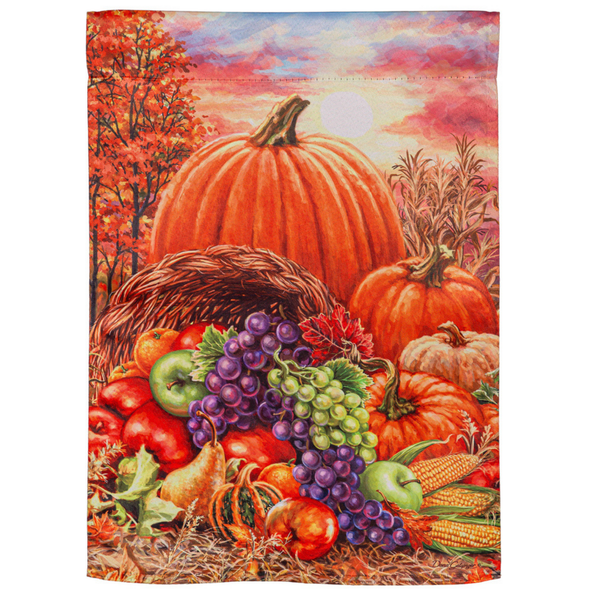 ‘Plentiful Harvest’ Decorative Flag