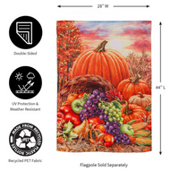 ‘Plentiful Harvest’ Decorative Flag