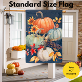 ‘All Things Pumpkins’ Decorative Flag