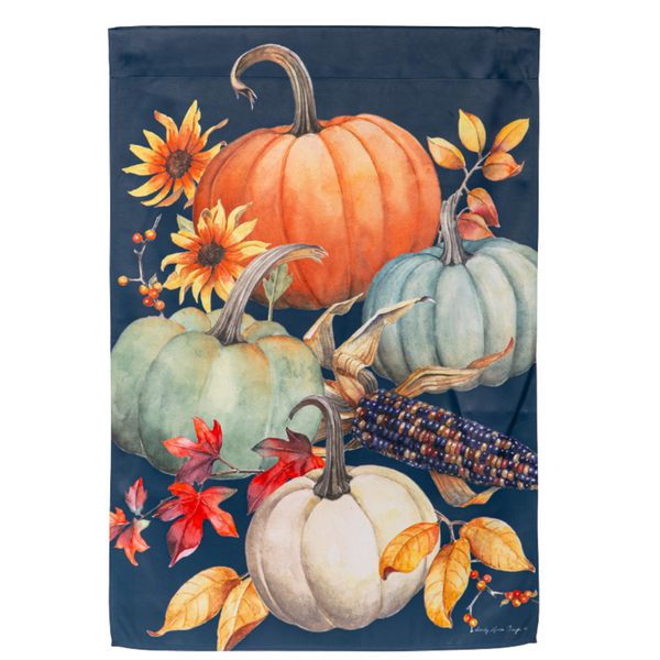 ‘All Things Pumpkins’ Decorative Flag