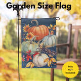 ‘All Things Pumpkins’ Decorative Flag