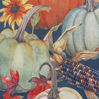 ‘All Things Pumpkins’ Decorative Flag