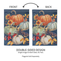 ‘All Things Pumpkins’ Decorative Flag
