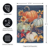 ‘All Things Pumpkins’ Decorative Flag