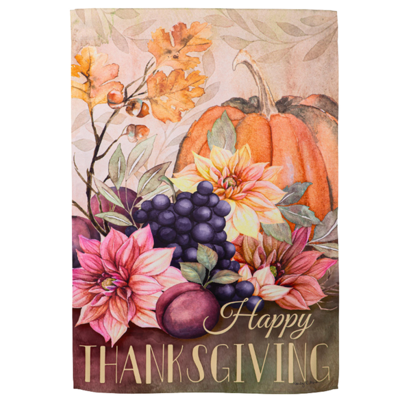 ‘Happy Thanksgiving’ Decorative Flag