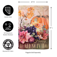 ‘Happy Thanksgiving’ Decorative Flag