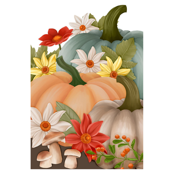 ‘Pumpkin Patch‘ Decorative Flag