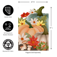 ‘Pumpkin Patch‘ Decorative Flag