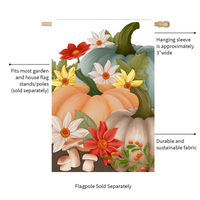 ‘Pumpkin Patch‘ Decorative Flag