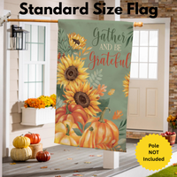 ‘Grateful Gatherings‘ Decorative Flag