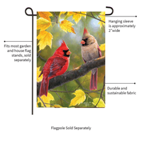 ‘Fall Couple‘ Decorative Flag
