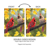 ‘Fall Couple‘ Decorative Flag