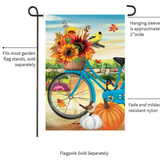 ‘Bicycle Built For Fall’ Decorative Flag