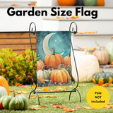 ‘Watercolor Pumpkin Patch’ Decorative Flag