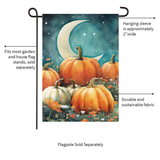 ‘Watercolor Pumpkin Patch’ Decorative Flag
