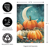 ‘Watercolor Pumpkin Patch’ Decorative Flag
