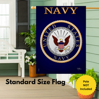 ‘Navy Armed Forces’ Decorative Flag