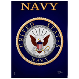 ‘Navy Armed Forces’ Decorative Flag
