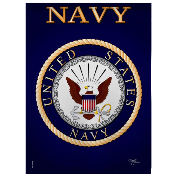 ‘Navy Armed Forces’ Decorative Flag