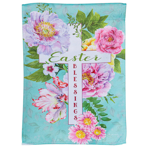 ‘Easter Blessings’ Decorative Flag