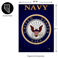 ‘Navy Armed Forces’ Decorative Flag