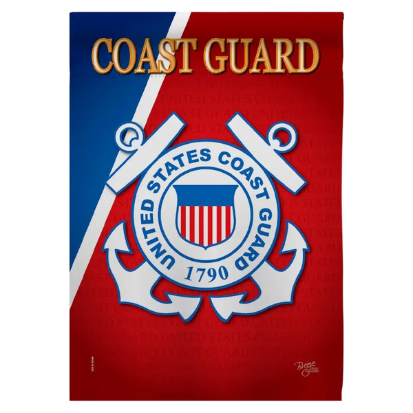 ‘Coast Guard’ Decorative Flag